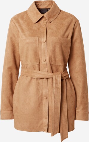 VERO MODA Between-season jacket in Brown: front