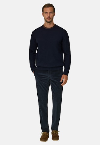 Boggi Milano Slim fit Chino trousers in Blue