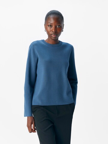 Pullover 'OBJREYNARD' di OBJECT in blu: frontale