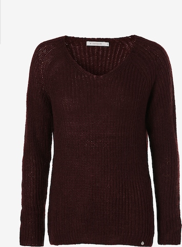 TATUUM Sweater 'Bako' in Red: front