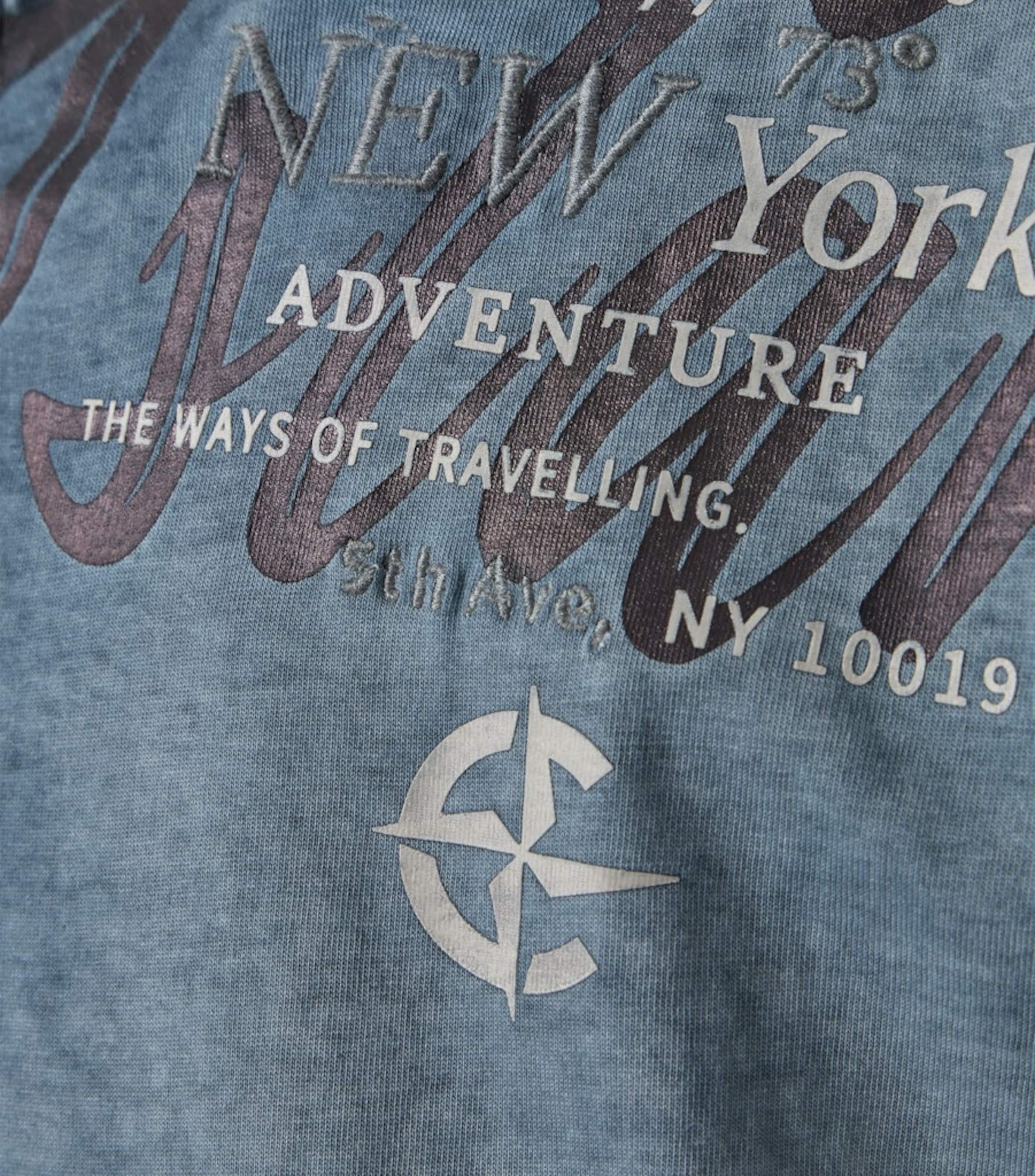 KATT T-Shirt in Blau