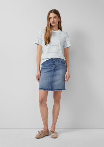 s.Oliver Skirt in Blue: front