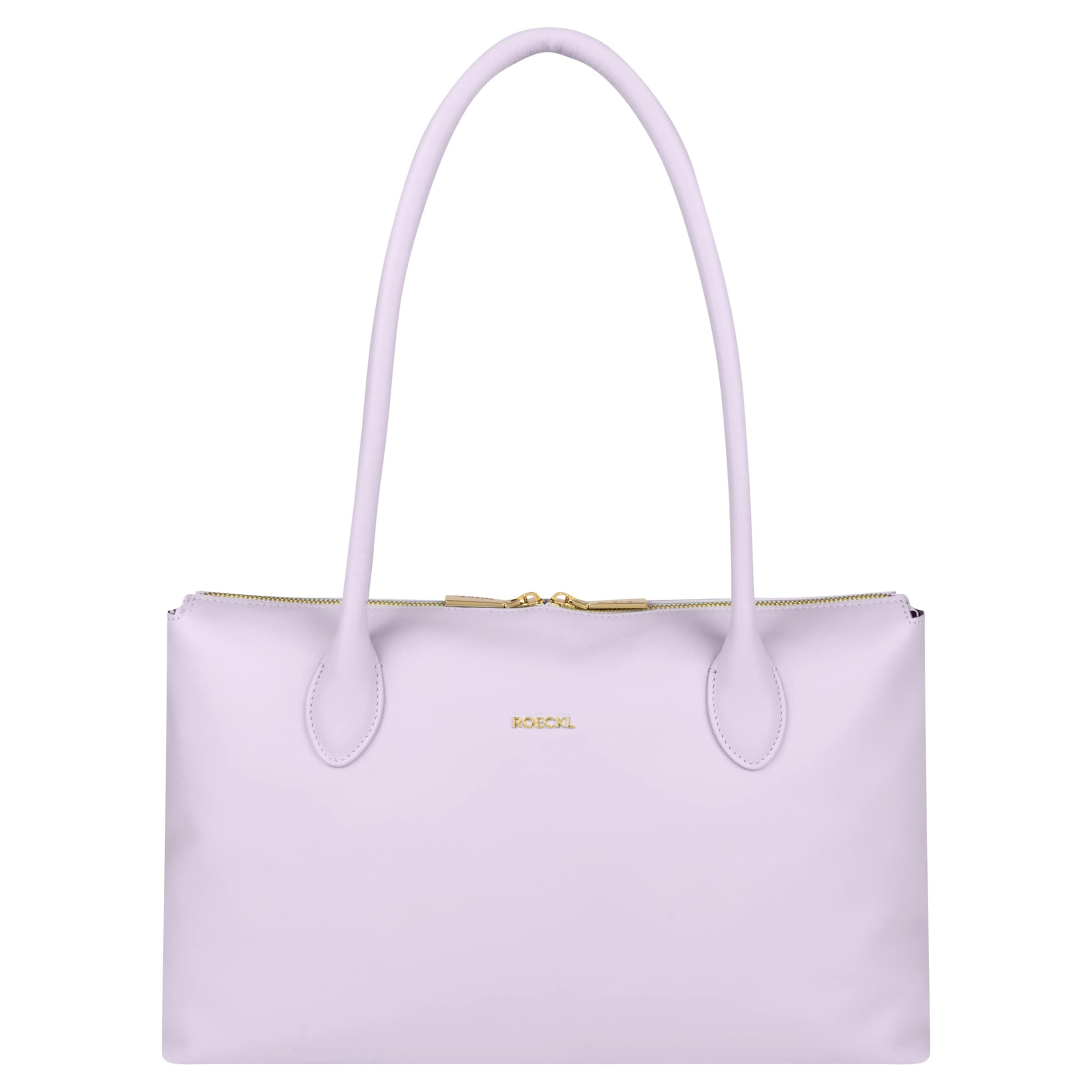Borsa a spalla ' DAVINA HANDBAG' di Roeckl in lilla: frontale