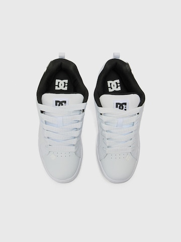 Sneaker low 'COURT GRAFFIK' de la DC Shoes pe alb