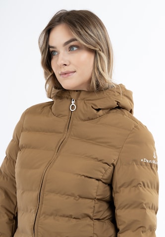 Manteau d’hiver DreiMaster Maritim en marron