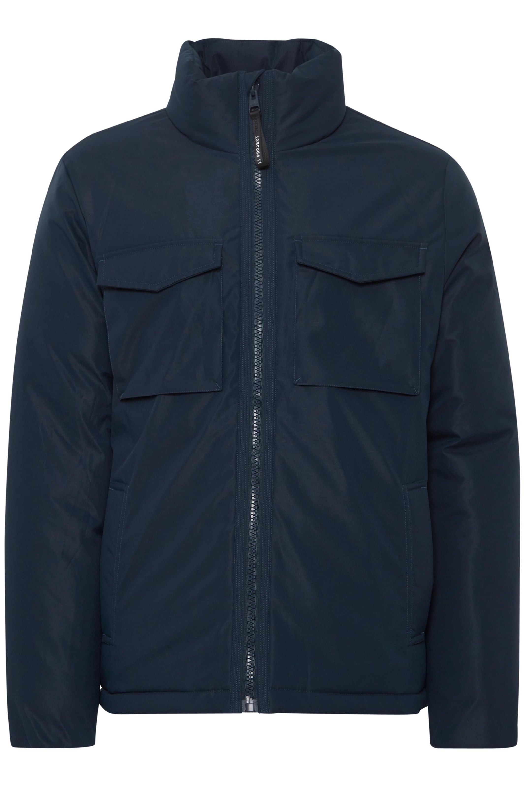 11 Project Übergangsjacke 'Deke' in Blau: Vorderseite