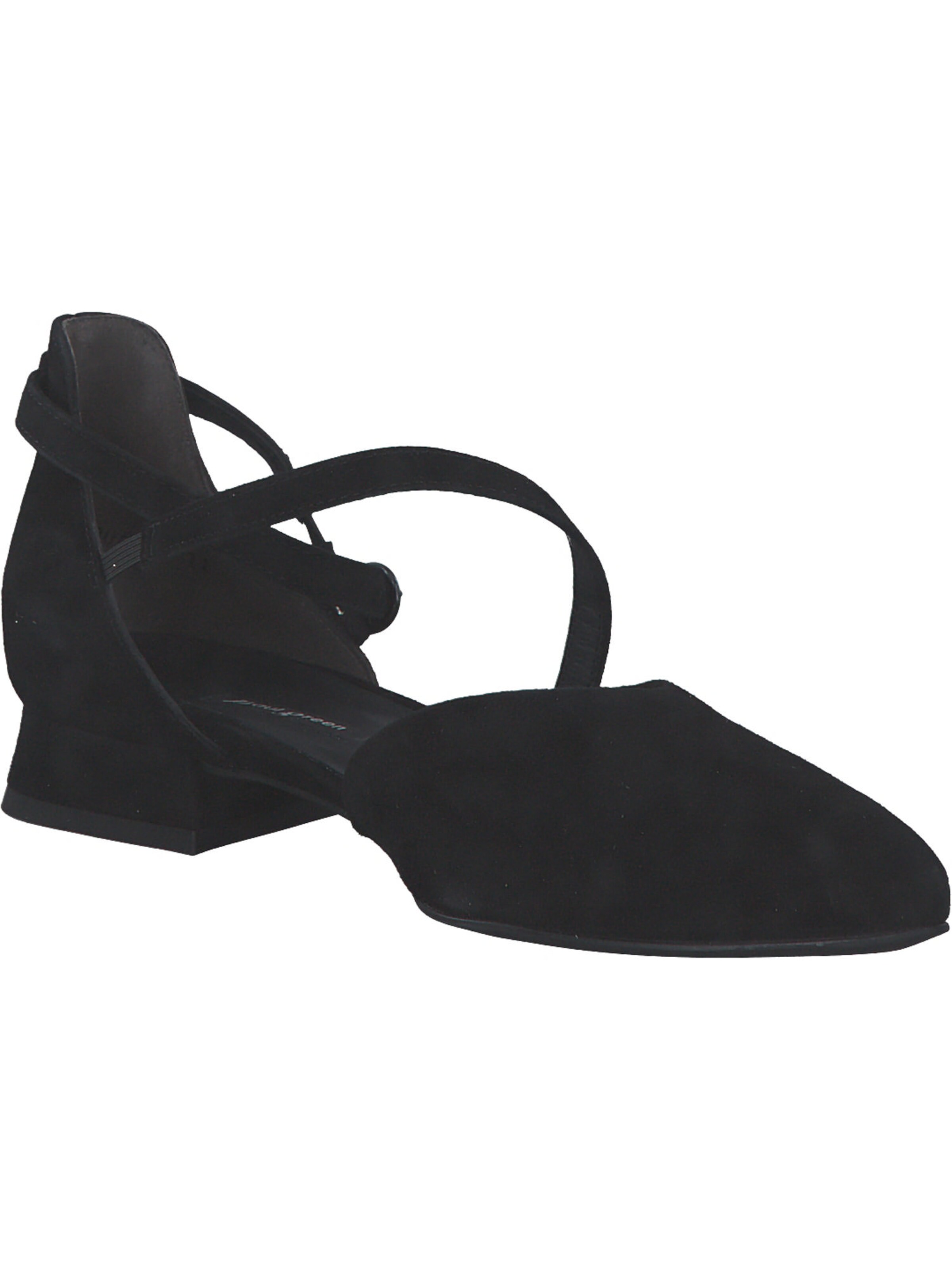 Ballerines à lanières Paul Green en noir