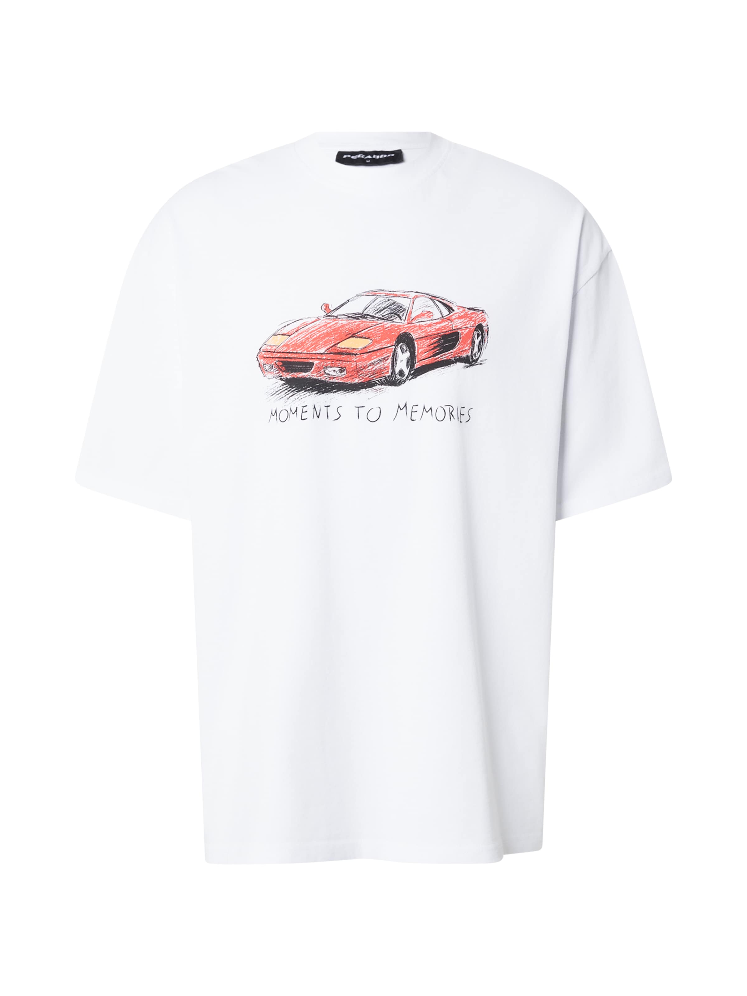 Pegador Majica 'Haro' | rdeča / črna / bela barva, Prikaz izdelka