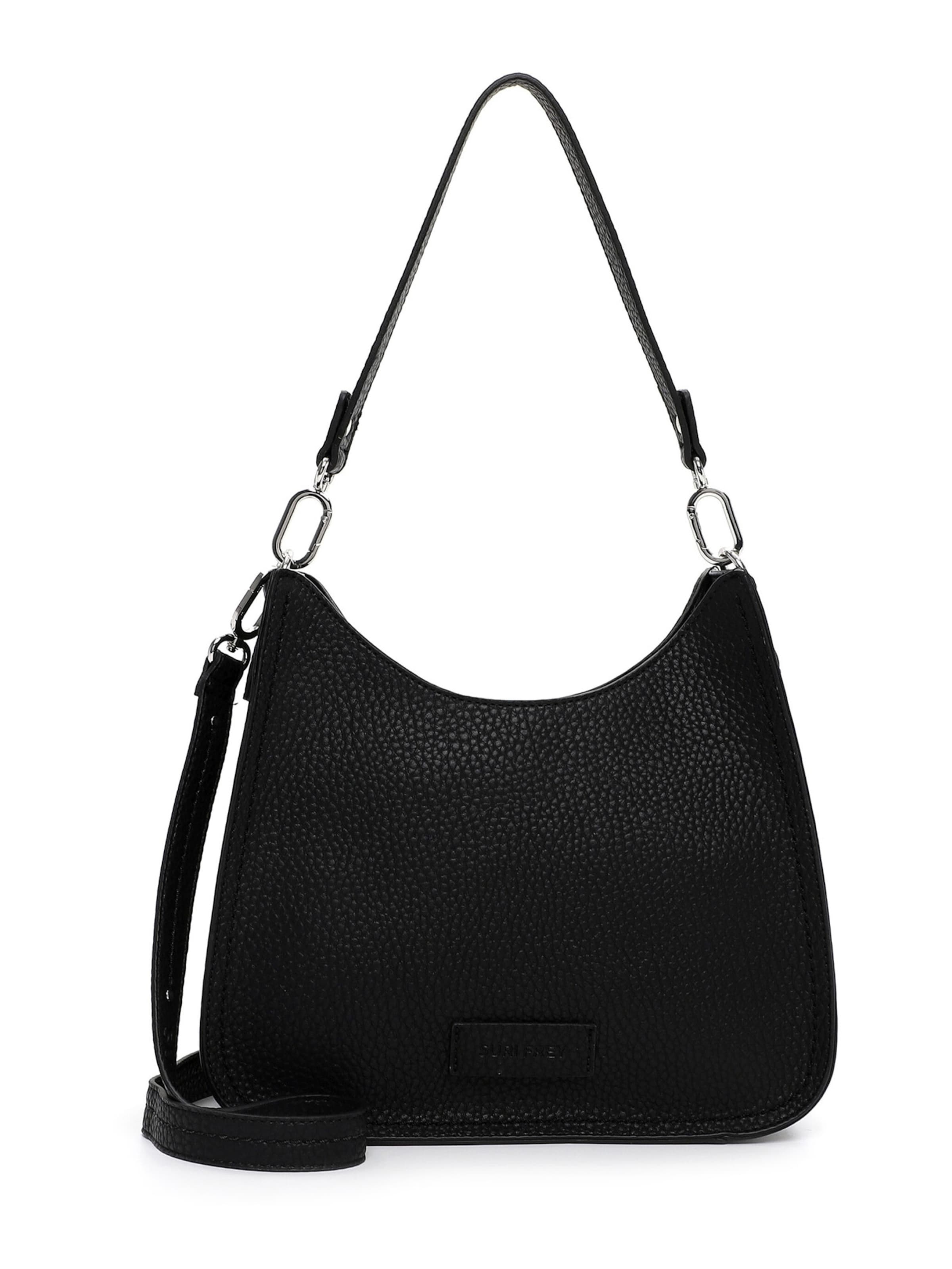 Suri Frey Schultertasche 'Berly' in Schwarz: Vorderseite