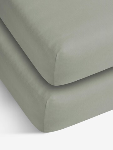 Aspero Bed Sheet in Grey: front