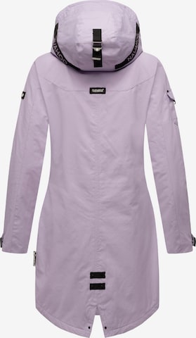 NAVAHOO Weatherproof jacket 'Pfefferschote' in Purple