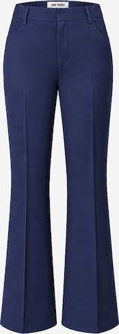 Pantaloni de la noar studios pe albastru: față