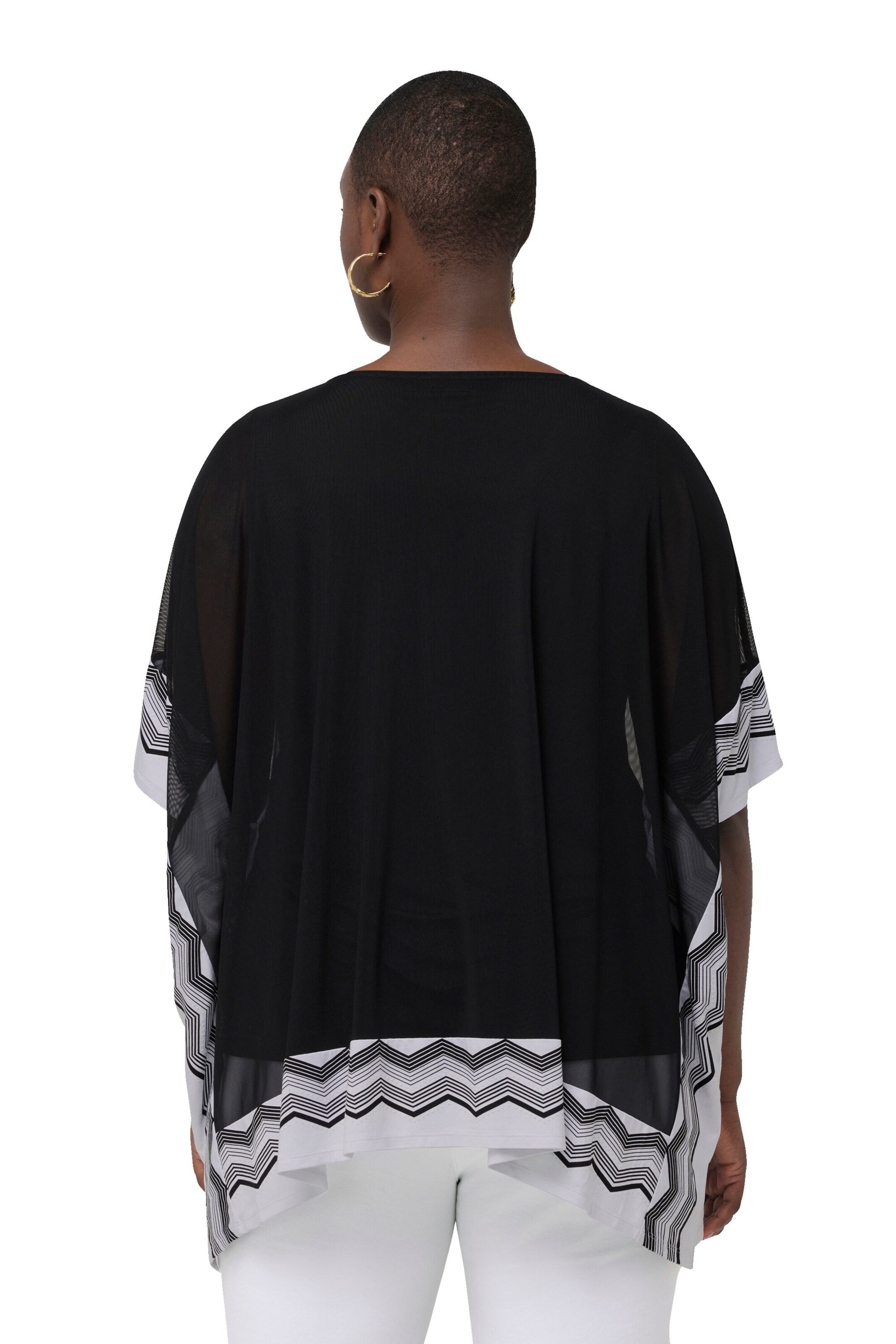 Ulla Popken Bluse in Schwarz