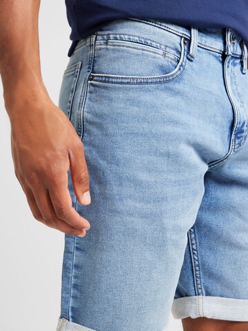 QS Regular Shorts in Blau