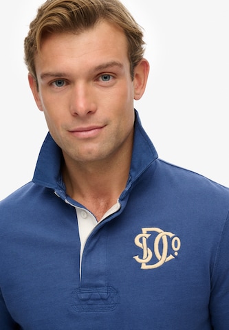 T-Shirt 'Athletic' Superdry en bleu