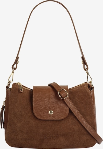 forty° Handbag 'AURILONA' in Brown: front