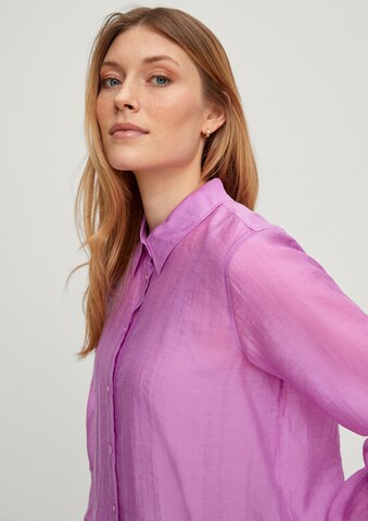 COMMA Bluse in Lila