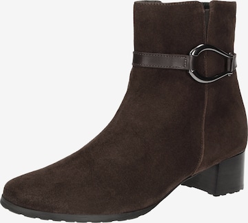 Bottines ' Fendrina 715 ' SIOUX en marron : devant