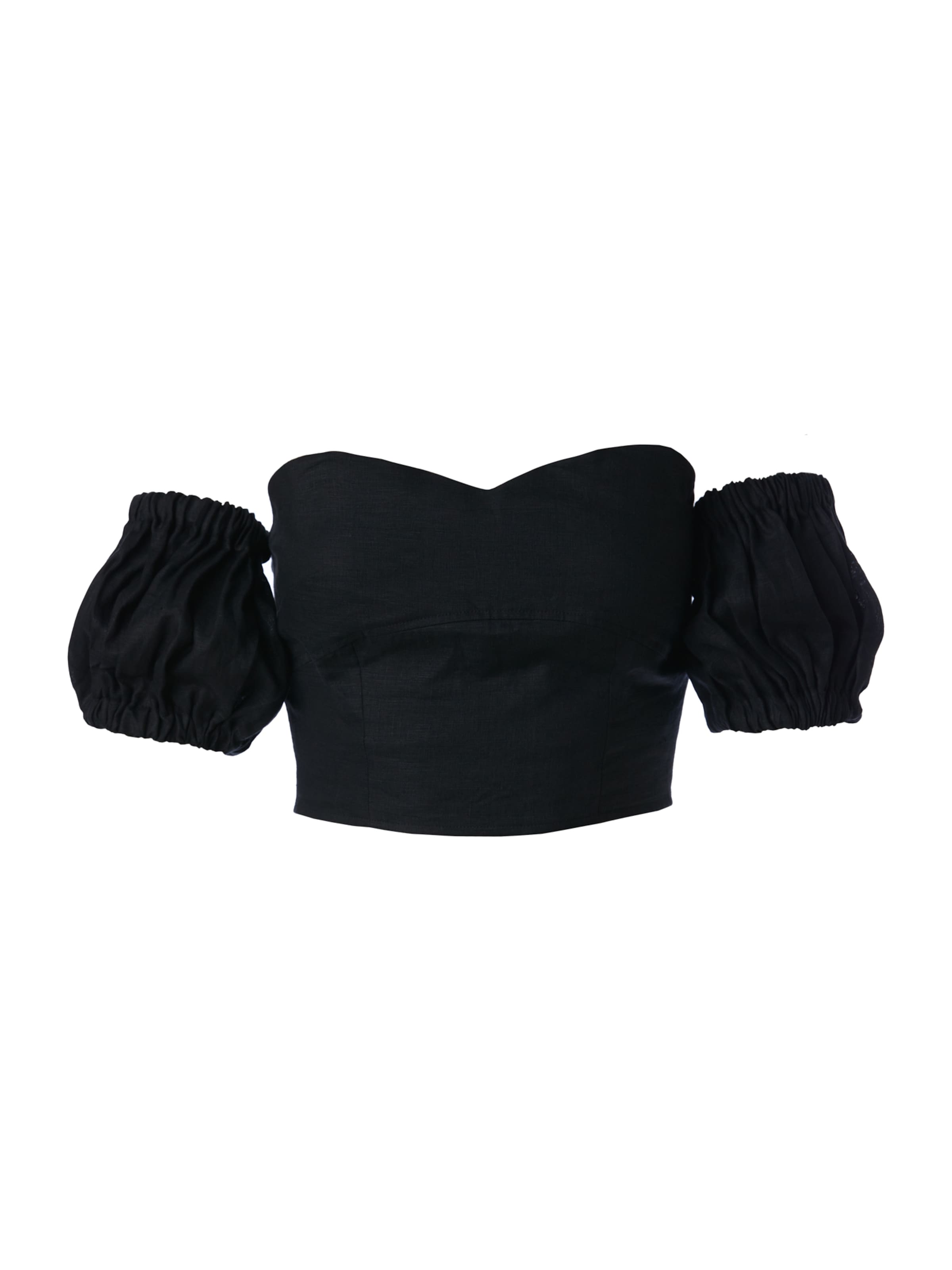 KAN Блузка 'MALABAR' в Черный: спереди