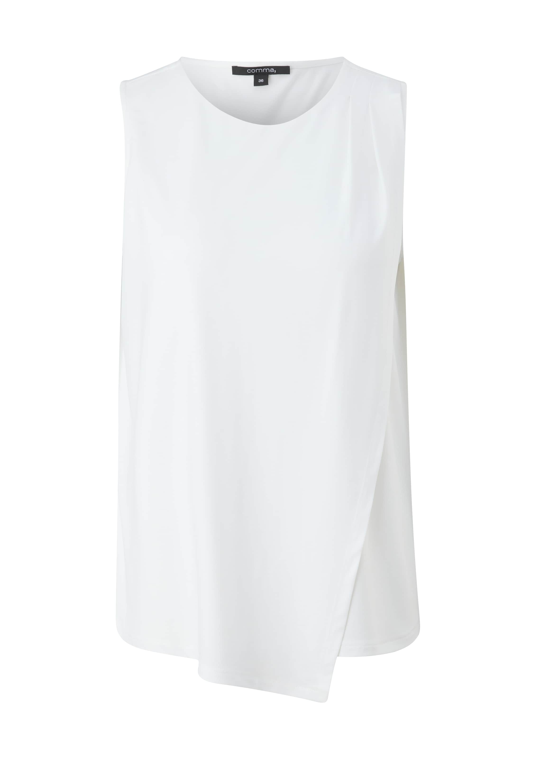 COMMA Blouse in de kleur Wit, Productweergave