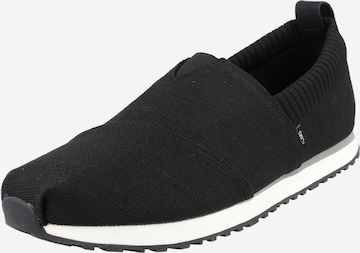 TOMS - Zapatillas sin cordones 'ALPARGATA RESIDENT' en negro: frente