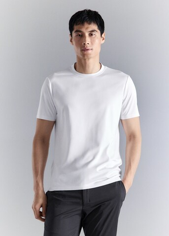 MANGO MAN Shirt 'Lazio' in White: front
