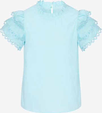 Chemisier MIMO en bleu : devant