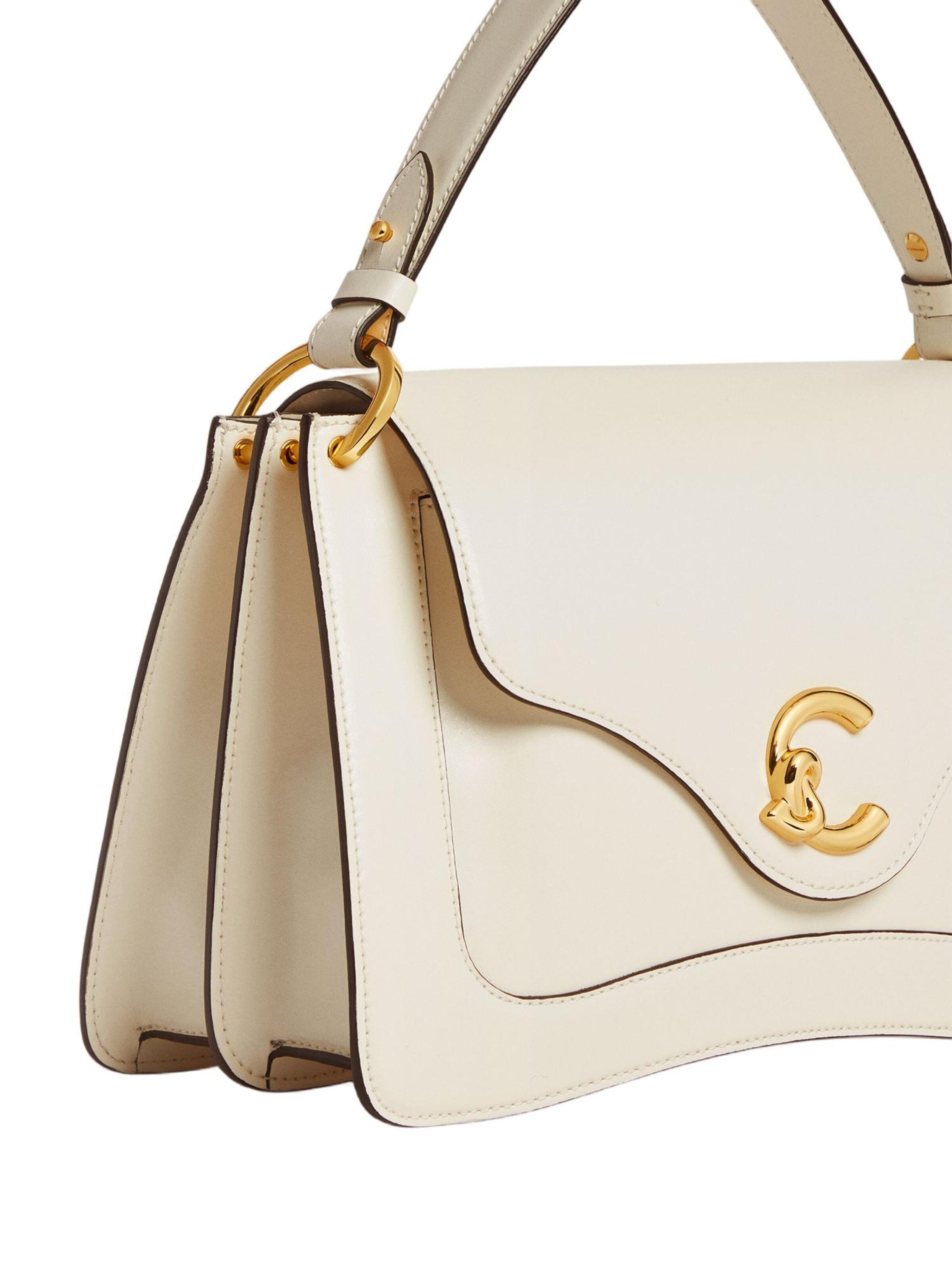 Borsa a mano 'COCCINELLE C-Me S26 4' di Coccinelle in bianco