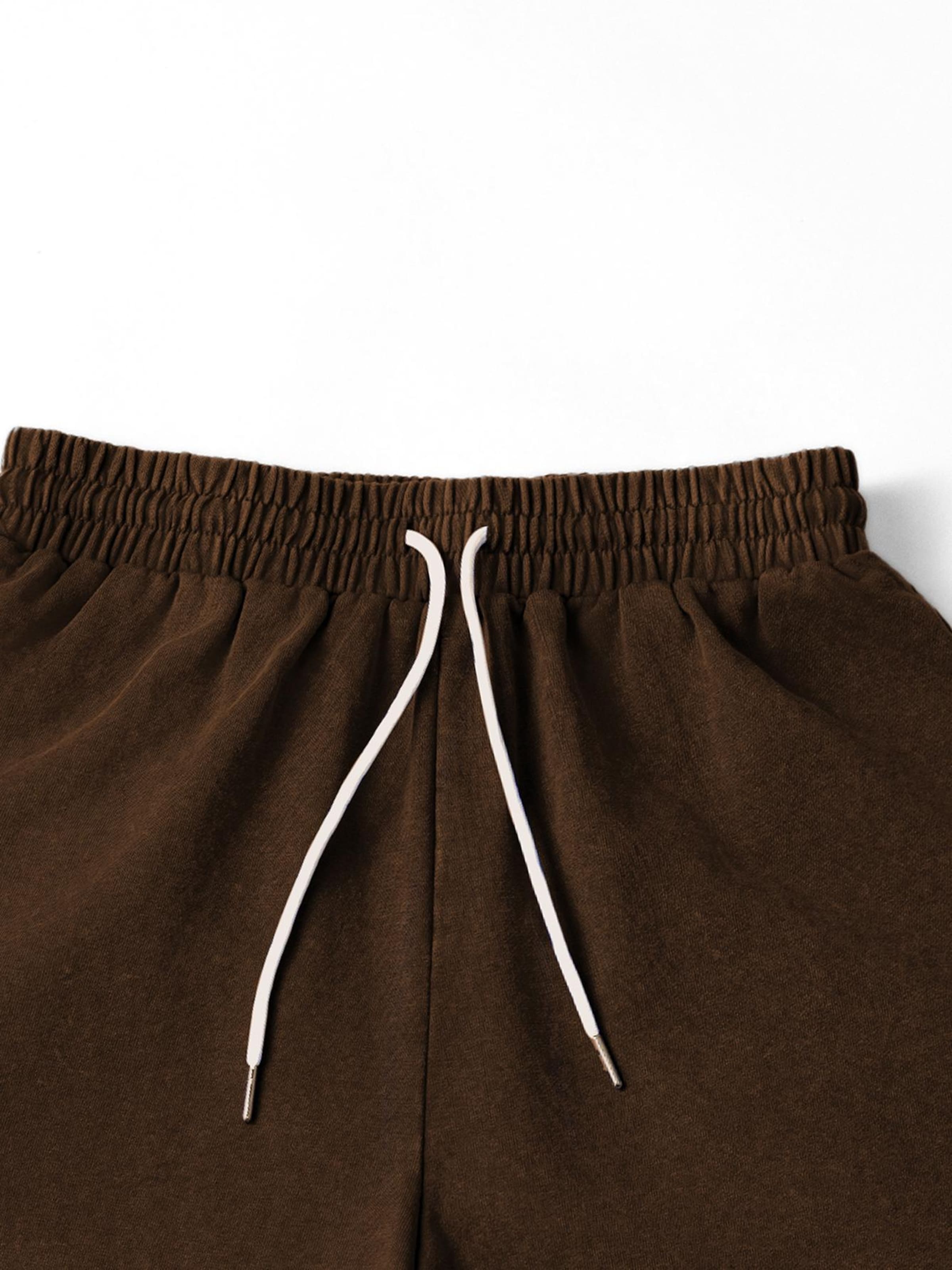 Loosefit Pantalon GORHEY en marron