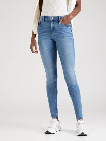 QS Slimfit Jeans in Blauw: voorkant