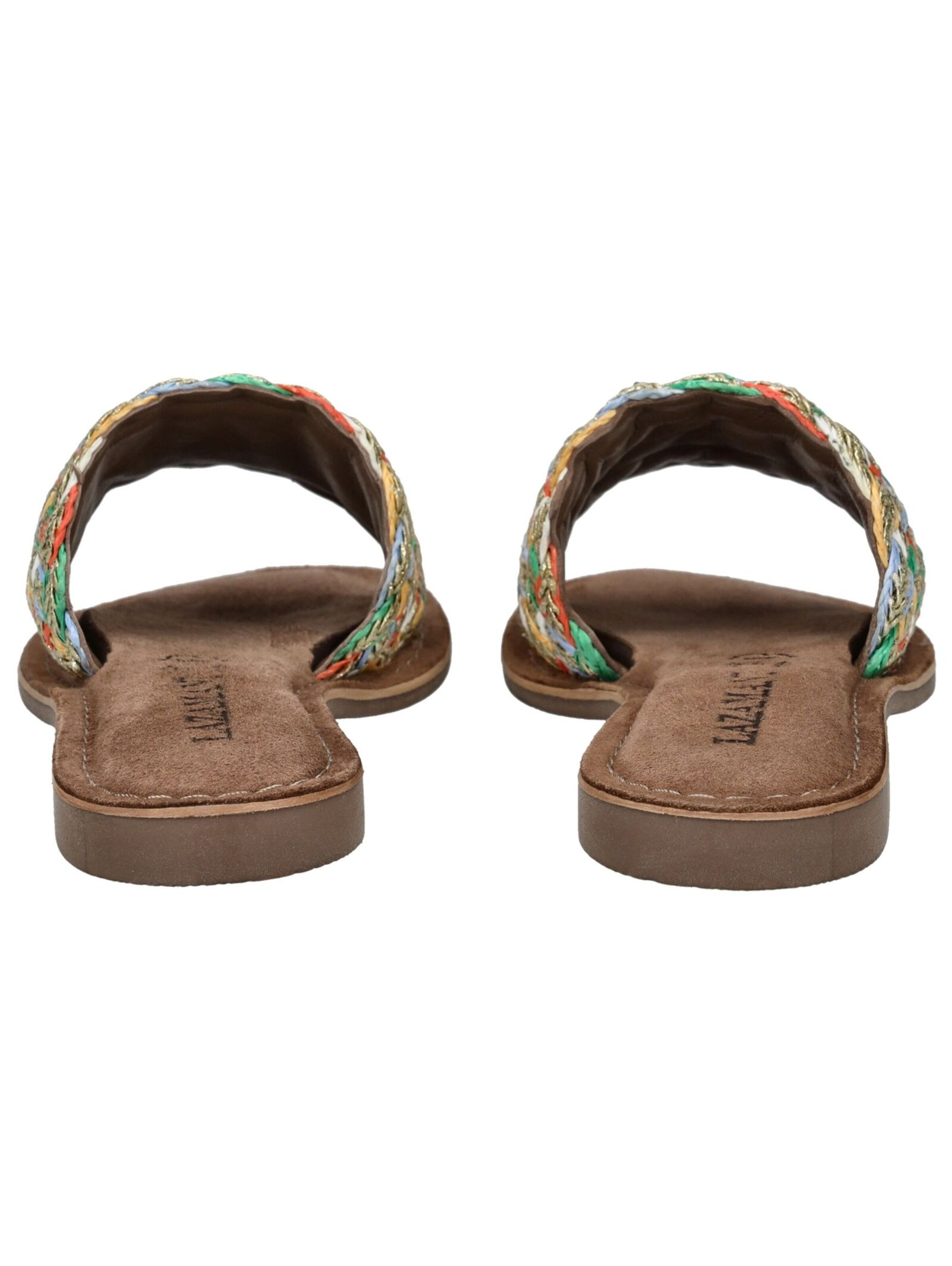 Mule LAZAMANI en mélange de couleurs