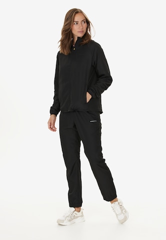 ENDURANCE Tracksuit 'Laila' in Black: front