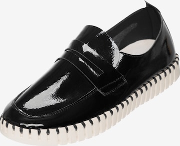 ILSE JACOBSEN Classic Flats ''TULIP3865' in Black: front