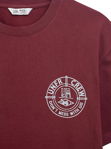 Unfair Athletics Shirt 'DMWU BP' in Red