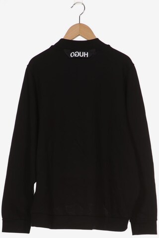 HUGO Sweatshirt & Zip-Up Hoodie in XL in Black
