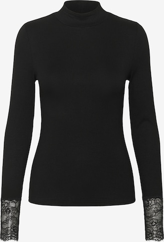 juoda Kaffe Marškinėliai 'Omi': priekis