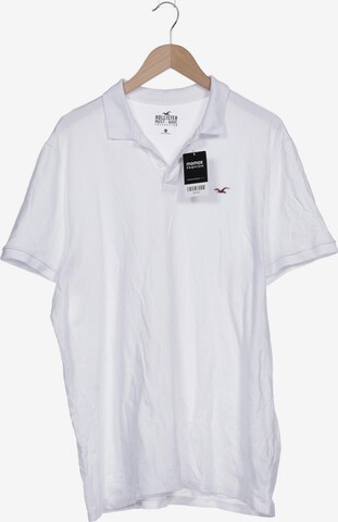 HOLLISTER Shirt in XXL in White: front