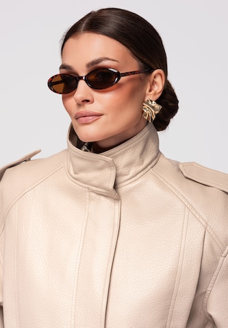 Veste mi-saison Ombre en beige