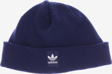 ADIDAS ORIGINALS Hat & Cap in One size in Blue: front