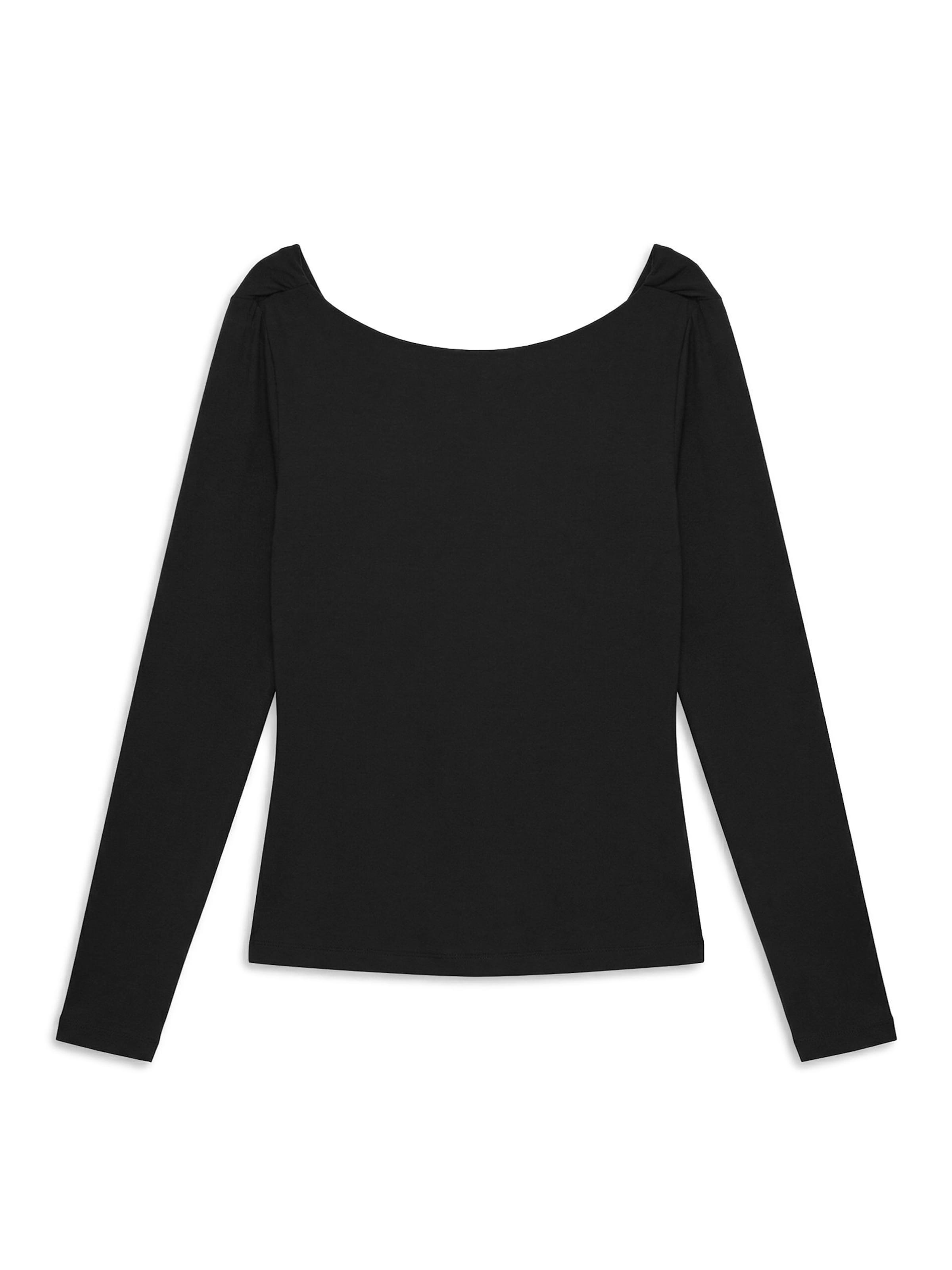 Maglietta 'AWEllison' di VERO MODA in nero: frontale