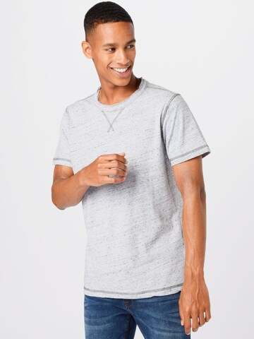 JACK & JONES Shirt 'MARTIN' in Grijs: voorkant