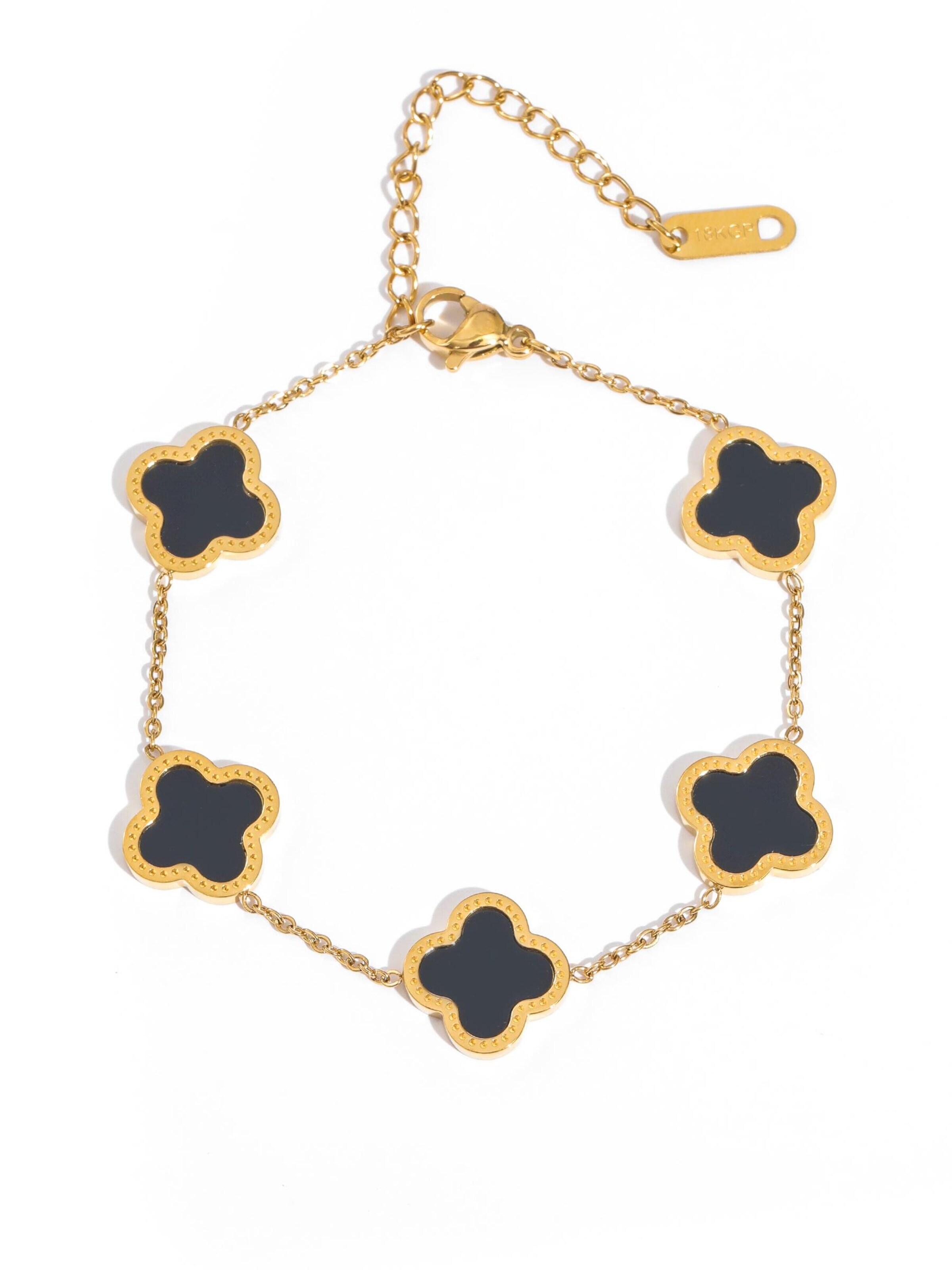 NTHIRTYTHREE Bracelet in Black: front