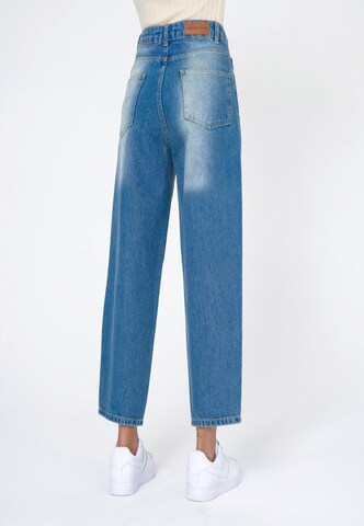 FRESHLIONS Regular Jeans 'Silvia' in Blauw