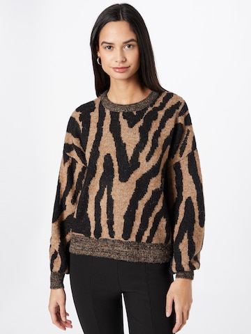 ONLY Sweater 'Trina' in Brown: front