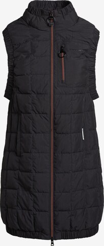 khujo Vest 'Harper' in Black: front