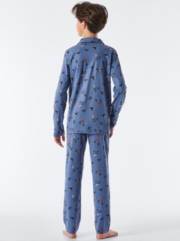 Pyjama 'Animals' SCHIESSER en bleu