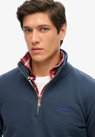 Superdry Majica 'ESSENTIAL' | modra barva