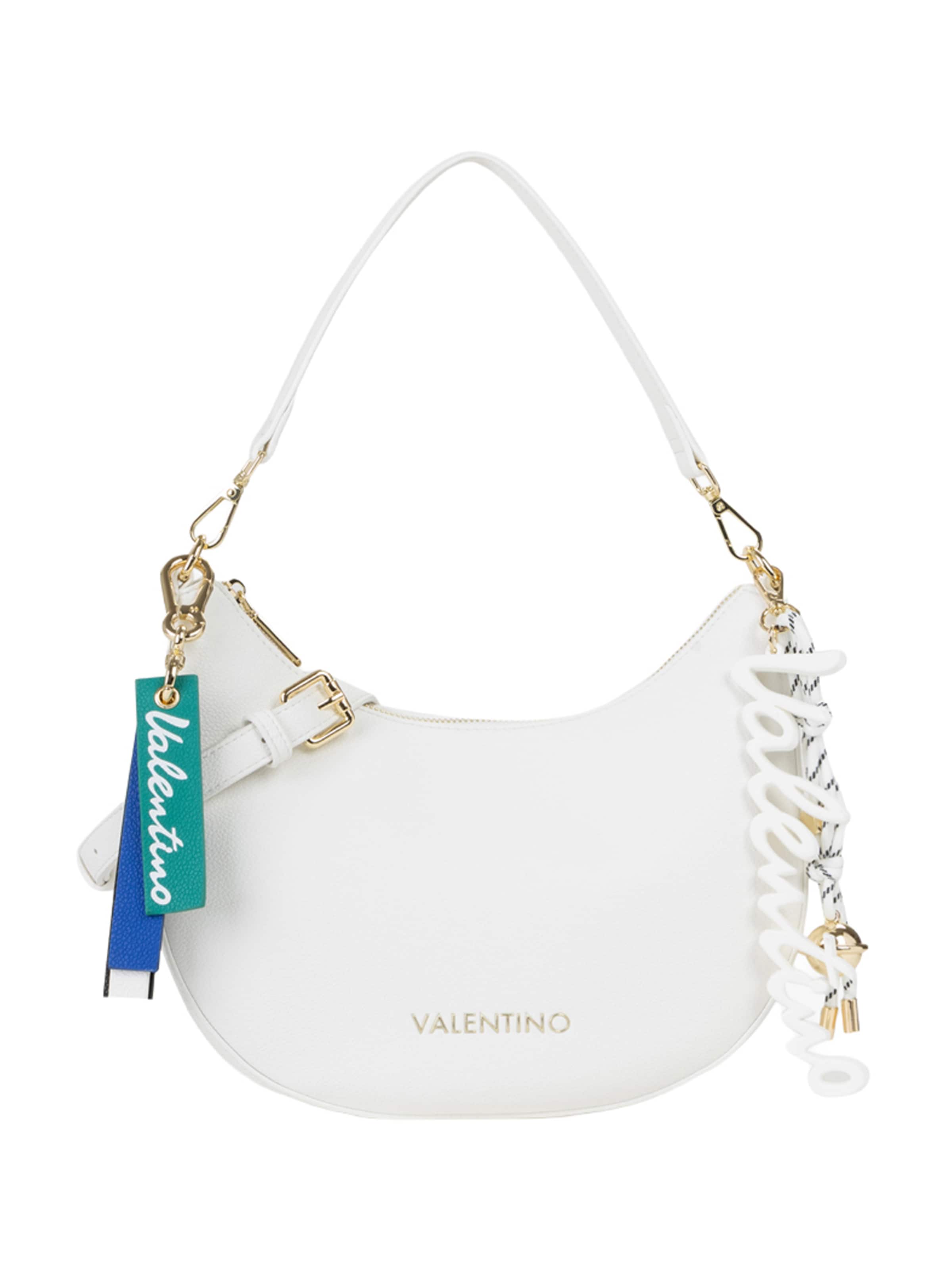 Borsa a spalla di VALENTINO in bianco: frontale