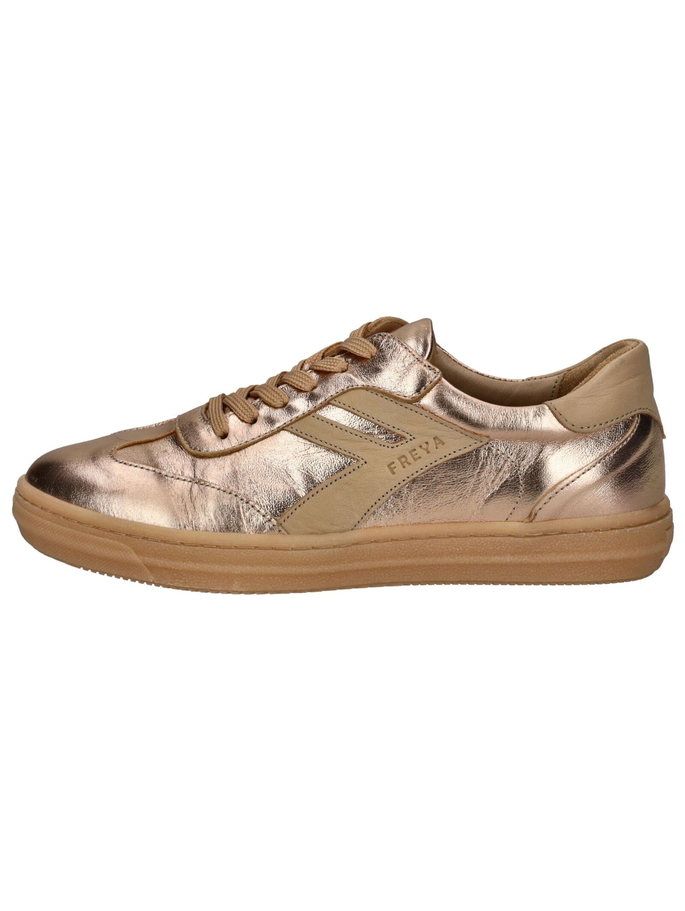 Baskets basses ANDREA CONTI en or