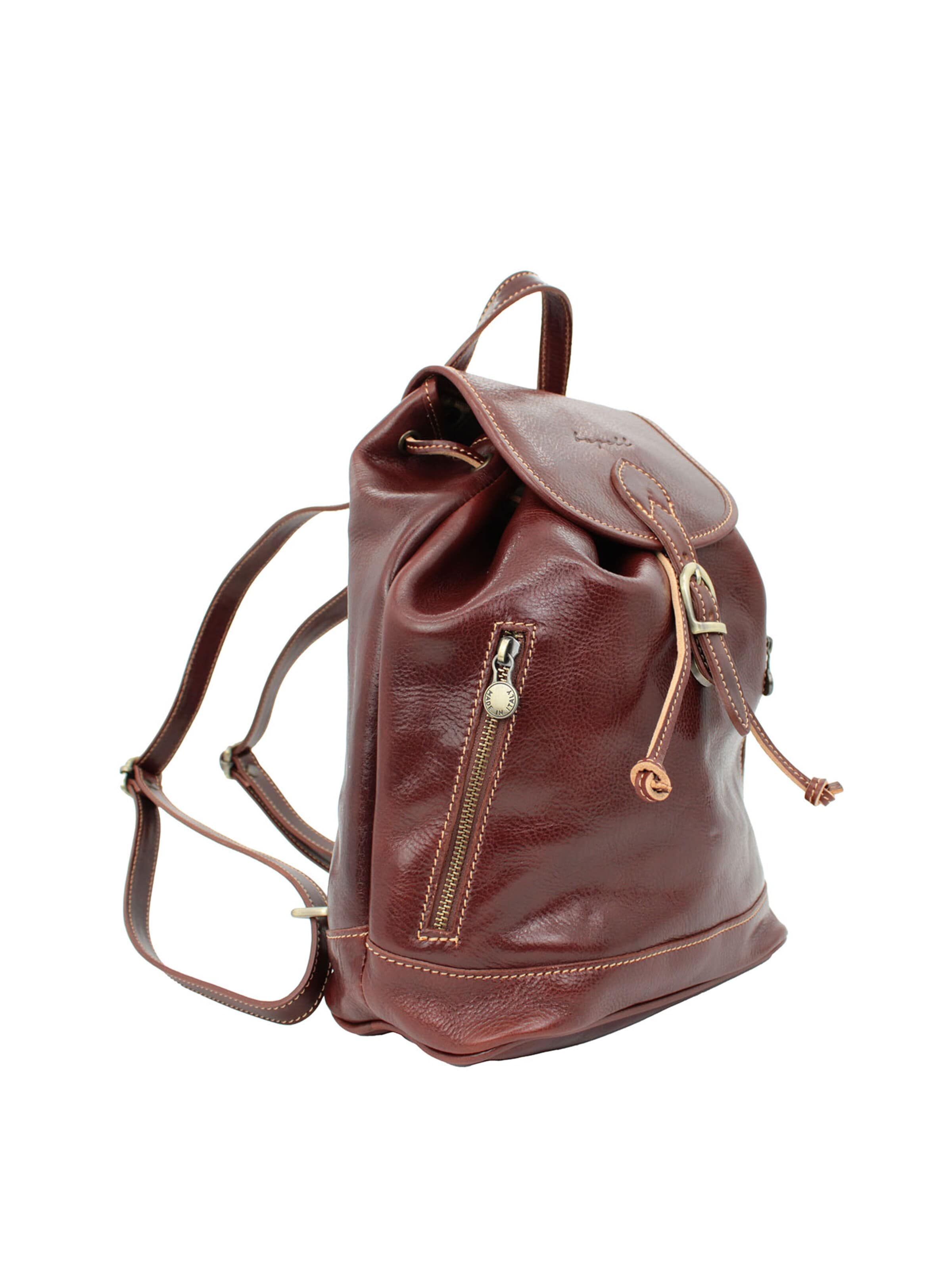 bupell Backpack 'Violetta' in Brown
